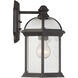 Kensington Outdoor Wall Lantern in Rustic Bronze