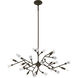 Malinda 6 Light 41 inch Bark Chandelier Ceiling Light