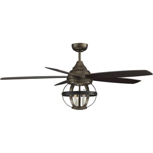 Alsace 52 inch Reclaimed Wood with Chestnut Blades Ceiling Fan