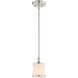 Hagen 1 Light 5 inch Satin Nickel Mini Pendant Ceiling Light
