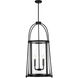 Rosedale 4 Light 23 inch Matte Black Pendant Ceiling Light