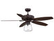 Mclean LED English Bronze Fan Light Kit