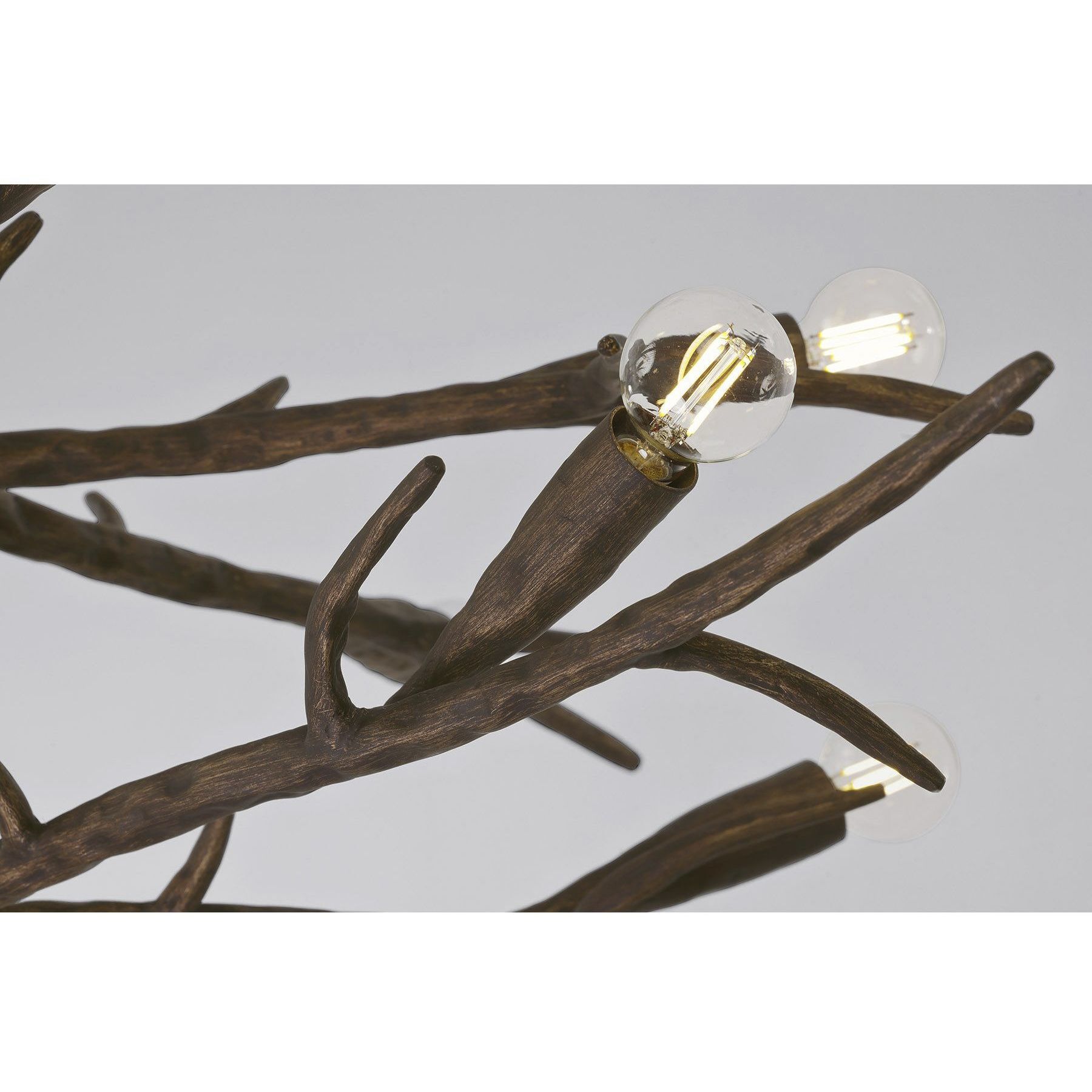Palisades 12 Light 40.38 inch Bark Chandelier Ceiling Light