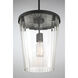 Dimond 1 Light 12 inch Matte Black Pendant Ceiling Light, Lighting One