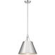 Willis 1 Light 14 inch Polished Nickel Pendant Ceiling Light