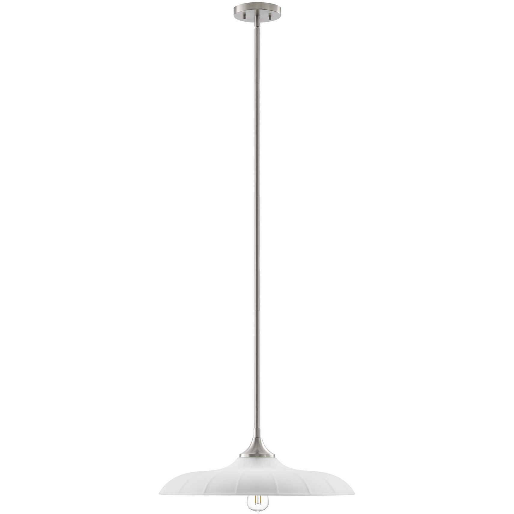Hadley 1 Light 20 inch Satin Nickel Pendant Ceiling Light