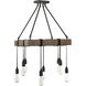 Burgess 8 Light 22 inch Durango Chandelier Ceiling Light