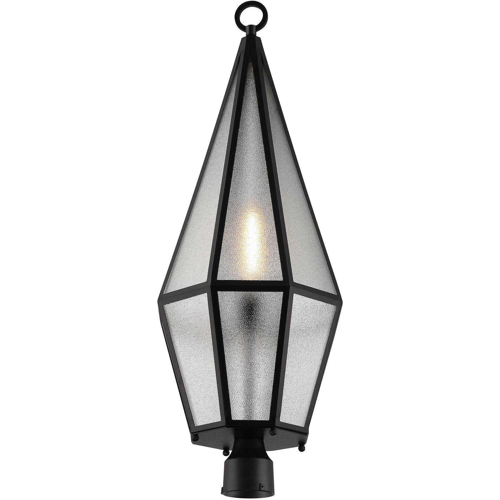 Peninsula 1 Light 36 inch Black Outdoor Post Lantern