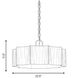Shelby 3 Light 22.5 inch Gold Patina Pendant Ceiling Light