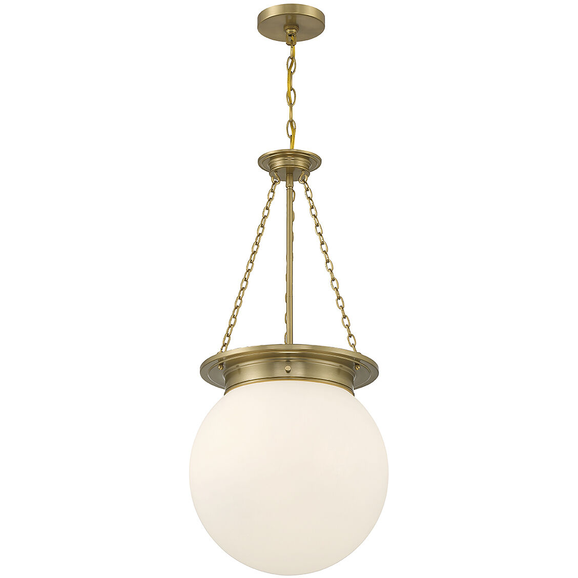 Savoy House 7 3901 3 322 Manor 3 Light 13.5 inch Warm Brass Pendant Ceiling Light