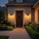 Exterior Collections Outdoor Wall Lantern in Rustic Bronze