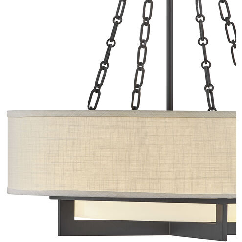 Brentwood 4 Light 24 inch Matte Black Pendant Ceiling Light