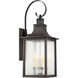 Monte Grande Outdoor Wall Lantern in Slate