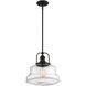 Garvey 1 Light 14 inch English Bronze Pendant Ceiling Light, Essentials