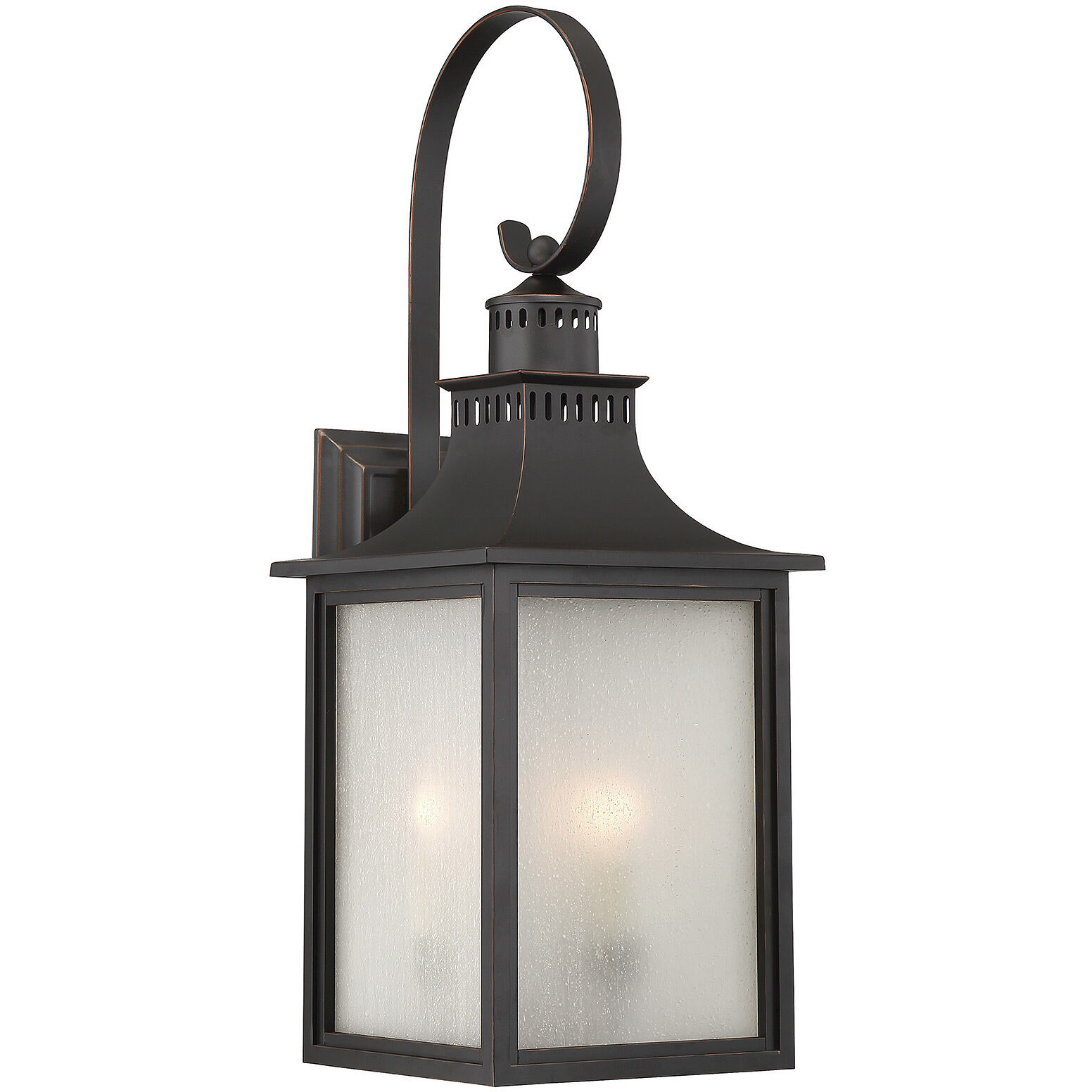 Monte Grande Outdoor Wall Lantern in English Bronze