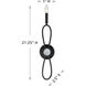 Minette 1 Light 5 inch Matte Black ADA Wall Sconce Wall Light