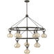 Sheriden 10 Light 40 inch Mediterranean Bronze Chandelier Ceiling Light