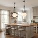 Manor 3 Light 13.5 inch Matte Black Pendant Ceiling Light