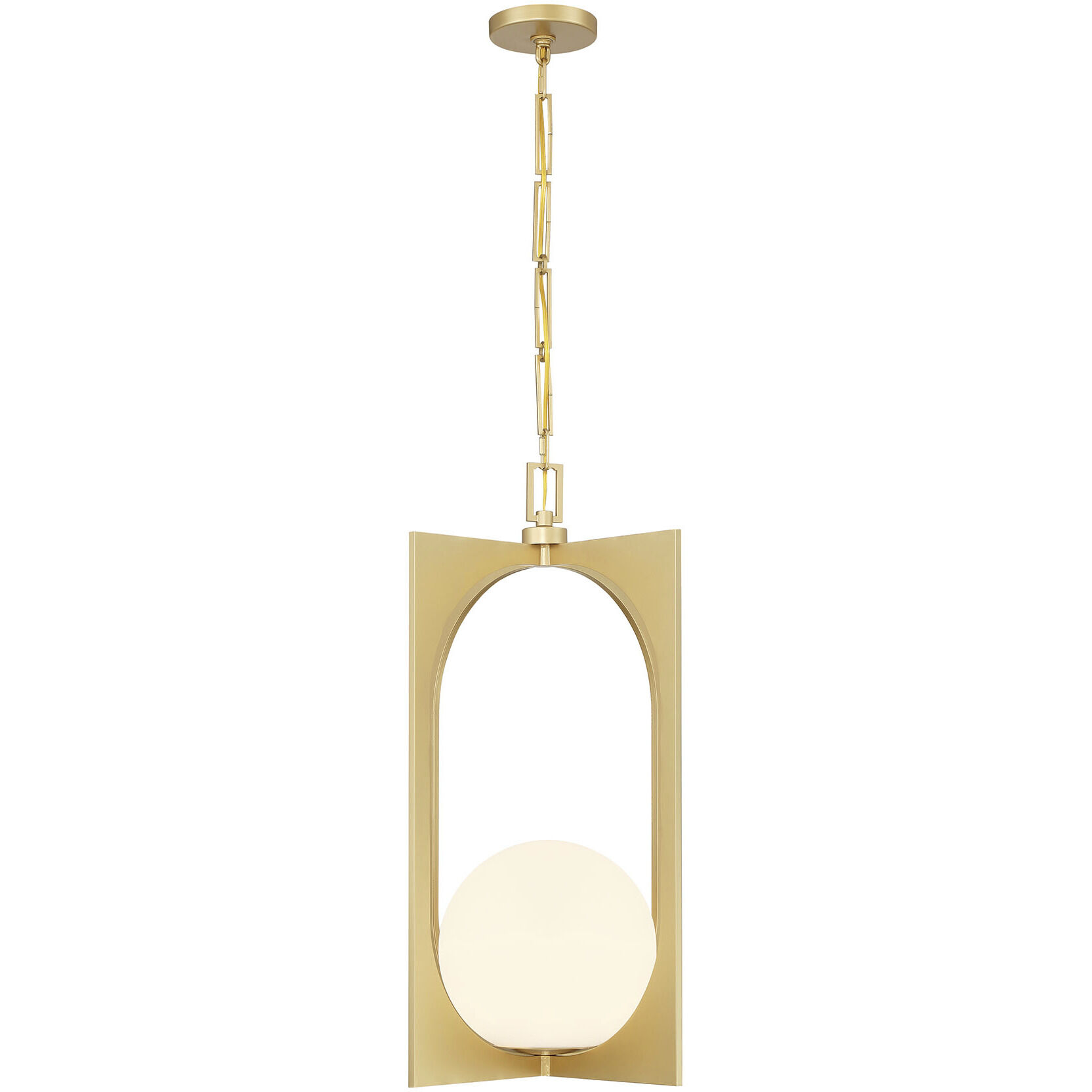 Harding 1 Light 16.5 inch Spun Gold Pendant Ceiling Light
