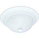 Stella 2 Light 13 inch Matte White Flush Mount Ceiling Light
