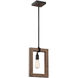 Burgess 1 Light 9.25 inch Durango Mini-Pendant Ceiling Light