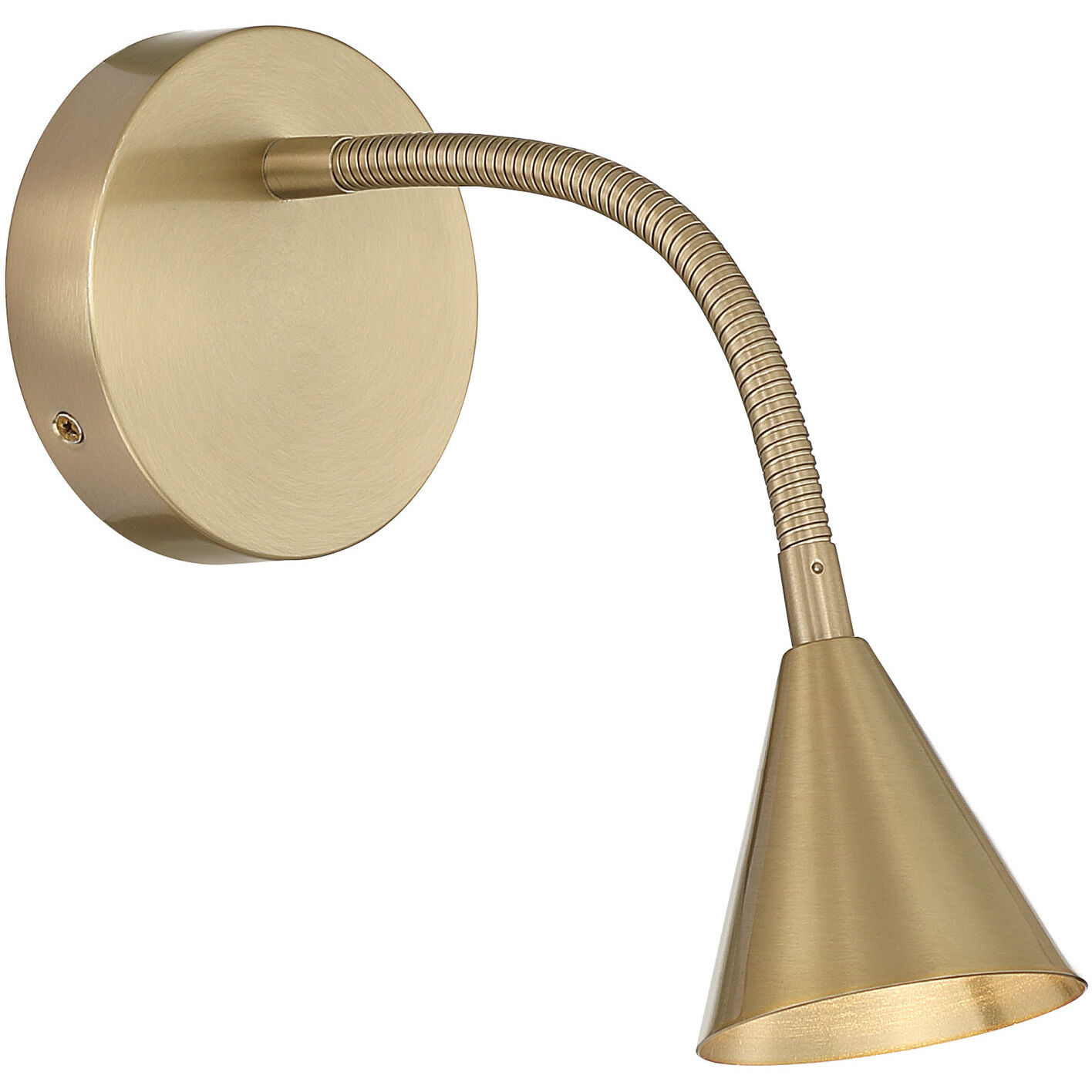Pharos LED 4.38 inch Noble Brass Wall Sconce Wall Light