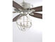 North LED Satin Nickel Fan Light Kit