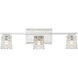 Northam 3 Light 22 inch Polished Chrome Bathroom Vanity Light Wall Light