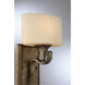 Varna 1 Light 8 inch Gold Dust Sconce Wall Light