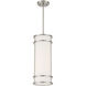 Porter 1 Light 8 inch Satin Nickel Mini-Pendant Ceiling Light