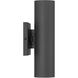 Kelley LED 11 inch Matte Black Outdoor Wall Lantern
