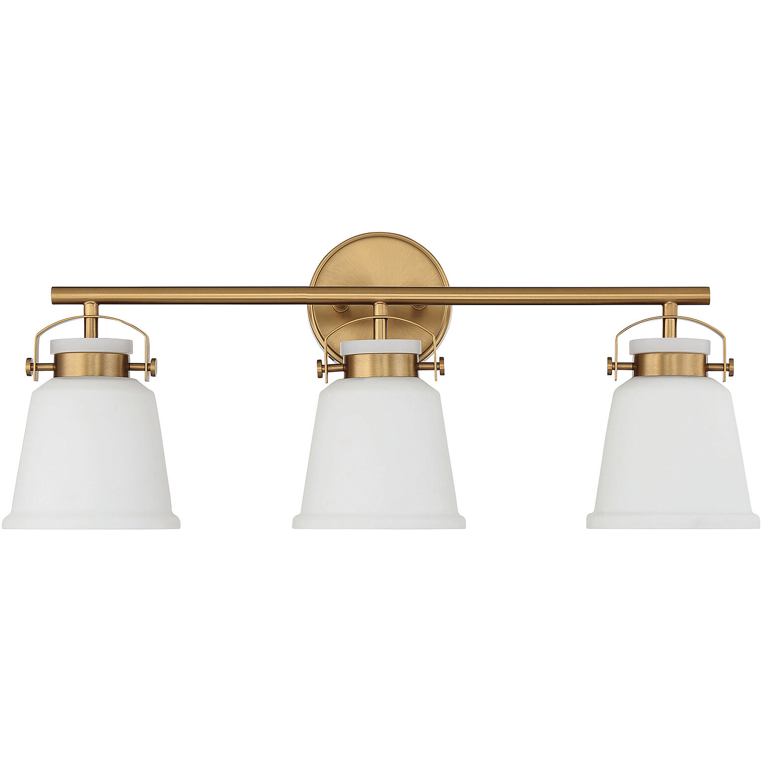 Kaden 3 Light 26 inch Warm Brass Bathroom Vanity Light Wall Light, Essentials