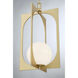 Harding 1 Light 16.5 inch Spun Gold Pendant Ceiling Light