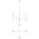 Lorainne 4 Light 30 inch Oxidized Black Chandelier Ceiling Light