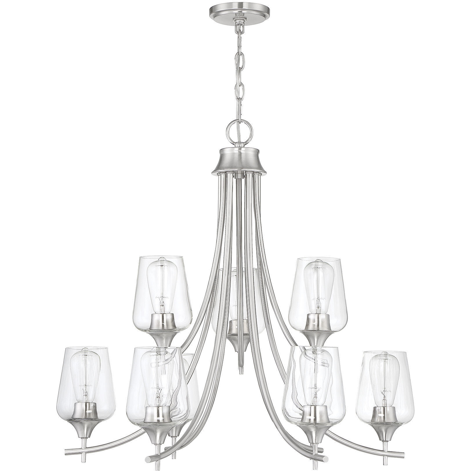 Savoy House 1-4033-9-SN Octave 9 Light 30 inch Satin Nickel