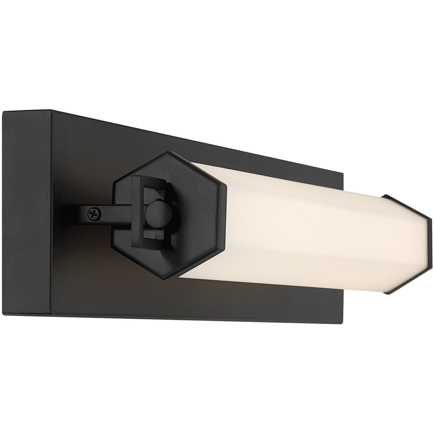 Parker LED 28 inch Black Lustre Bathroom Vanity Light Wall Light