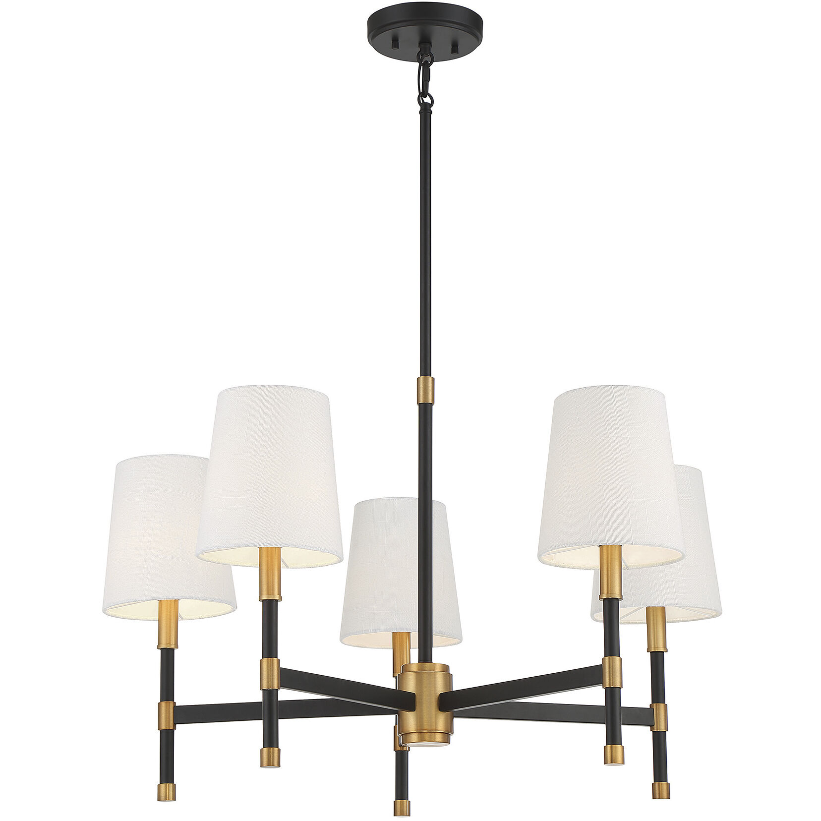 Savoy House 1-1630-5-143 Brody 5 Light 28 inch Black with