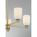 Baldwin 5 Light 28 inch Noble Brass Chandelier Ceiling Light, Essentials