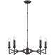 Gardner 5 Light 30 inch Champagne Mist Chandelier Ceiling Light
