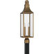 Lancaster 2 Light 27 inch Atlas Bronze Outdoor Post Lantern