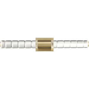 Beale LED 28 inch Noble Brass Bathroom Vanity Light Wall Light