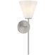 Blair Wall Sconce Wall Light in Satin Nickel