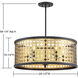 Pelham 5 Light 25 inch Castillo Pendant Ceiling Light