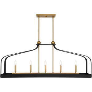 Sheffield 5 Light 15.00 inch Island Light