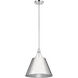 Willis 1 Light 14 inch Polished Nickel Pendant Ceiling Light