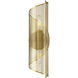 Hillbourne Wall Sconce Wall Light in Warm Brass