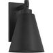 Ryder 1 Light 15 inch Matte Black Outdoor Wall Lantern