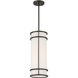 Porter 1 Light 8 inch Mediterranean Bronze Pendant Ceiling Light
