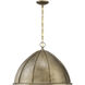 Laramie 3 Light 23 inch Chelsea Gold Pendant Ceiling Light