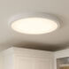 Stella LED 12 inch White Flush Mount Ceiling Light, Essentials